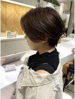 ステアケース 武蔵小杉店(stair:case)&nbsp;大人くびれショート/白髪ぼかしハイライト/武蔵小杉/自由が丘