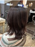 前髪/アンブレラカラー/こなれミディ/イメチェン/杉田花乃