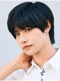 ビジネス 爽やか ニュアンスパーマ　ニュアンスデザイン 好感度