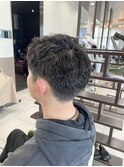 メンズショートパーマ