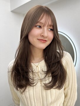 ガーデン 渋谷(GARDEN) ミディアムレイヤー/レイヤーカット/顔まわりカット/ワンカール