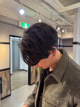 オーブ ヘアー リリー 博多2号店(AUBE HAIR lily) 刈り上げセンターパート