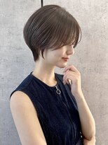 ロンドワン 三宮元町(Lond one) ショートボブ/オリーブグレージュ