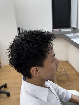 ビカムメンズヘアー 栄店(become men's hair) ツイストスパイラルパーマ