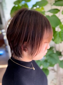 らしさ。の写真/メンズもレディースも扱いやすいショートカットならお任せ!骨格に合わせたカットで理想のスタイルを実現!