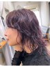 【平日限定/時短でイメチェン】カット+ニュアンスパーマ￥12000《+長さ料金》