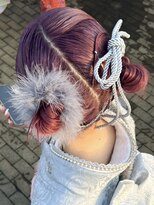 ジーレ(jiire)&nbsp;シープヘア　アレンジ　ヘアセット