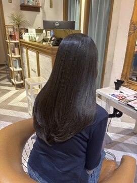 ロンドアベニール 北千住(Lond avenir) くびれヘア/髪質改善/縮毛矯正/レイヤーカット/韓国/顔周り/