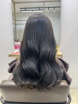 トッカ ヘアアンドトリートメント 仙台店(tocca)&nbsp;ブリーチ無しオリーブカラー×ヨシンモリ巻き