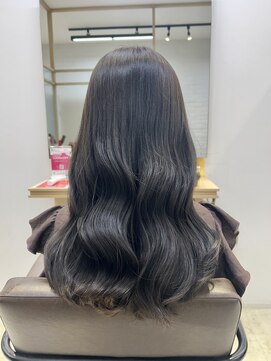 トッカ ヘアアンドトリートメント 仙台店(tocca) ブリーチ無しオリーブカラー×ヨシンモリ巻き