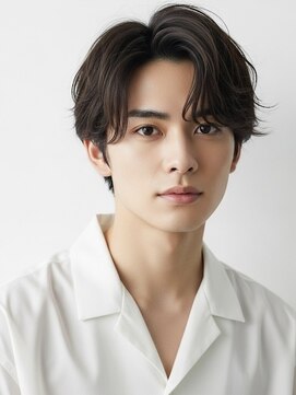 エイチ メンズ(H) ニュアンスパーマスペインカールメンズパーマスキンフェード