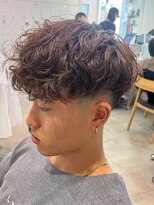 フィフス 天神大名(fifth) 天神大名スペインカールメンズカットフリンジカット30代フェード