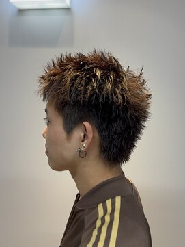 ヌープヘアーアイス(NUUP.hair ici) スパイキーショート