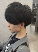 メンズマッシュパーマニュアンスパーマスパイラルパーマ刈り上げ