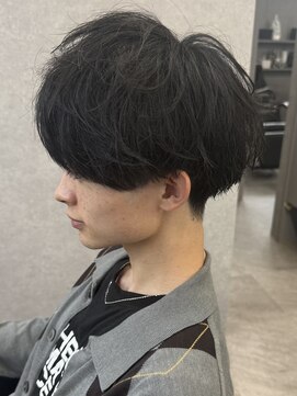 リオールバイニアウ(RE:ALL by Niau) メンズマッシュパーマニュアンスパーマスパイラルパーマ刈り上げ