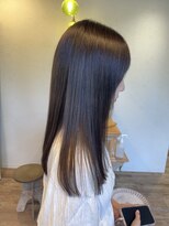 ハクバイジェービー 稲毛(hak by jb)&nbsp;丸型◎髪質改善カラーで作るアッシュベージュ[稲毛駅/白髪染め]