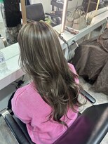 ブレンド 渋谷(BLend)&nbsp;ハッシュカットレイヤーベージュ