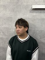 ソイクフ 高田馬場店(SOY-KUFU) 20代30代40代◎残ったパーマを活かしたハイライトスタイル