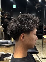 ザデイトウキョウ 表参道 青山(THE DAY TOKYO)&nbsp;スパイキーパーマ【テーパーフェード】