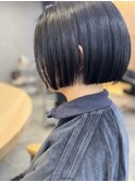 モードマニッシュなミニボブ
