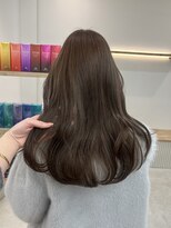 シアアルン 新小岩店(SHEER alun) ブリーチありオリーブベージュ