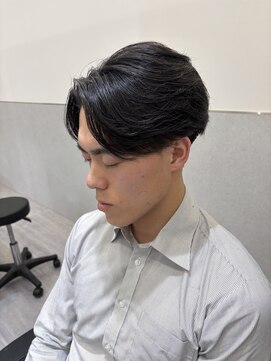 ビカムメンズヘアー 栄店(become men's hair) ナチュラル毛流れニュアンスパーマ