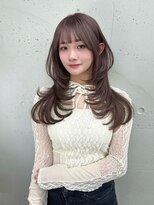 シーク 天神(SEEK) 松尾菫菜/レイヤーカット/ハッシュカット/韓国ヘア