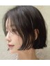 透明感カラー+カット+髪質改善+Aujua TrプチヘッドSpa¥10890