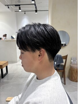 ビューバイネオリーブ 用賀店(Beau'r by neolive) センターパートニュアンスパーマニュアンスウルフ[用賀]