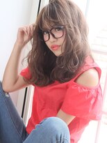 ヴォアソルヂェガーデン(Voasorte GARDEN)&nbsp;VoasorteGARDENモーブカラーふわミディ