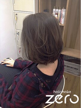 ヘアメイクゼロ 坂戸駅前店(hairmake zero) ３Dカラー、アデイクシーサファイア【hairmake zero坂戸店】