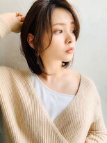 ザ シー 橋本(The C)&nbsp;「The C 橋本店」小顔になる耳かけレイヤーカット・長め前髪