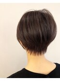 かんしゃ【Mariko】お洒落ママショート×お手入れ簡単ショート