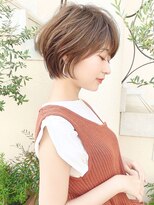 アンド ストーリーズ(&STORIES)&nbsp;厚めバングボブアッシュブラウン/20代/30代/40代/ハイライト