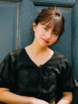 アカサ(A.casa) 清楚にお呼ばれシニヨン/20代/30代/40代/50代/西阿知/イオン倉敷