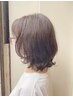 【髪質改善】似合わせカット＋髪質改善水素カラー ￥18,480