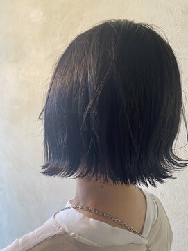 ユッカ 高槻茨木店(YUCCA) 【YUCCA】ナチュカワ切りっぱなしボブ