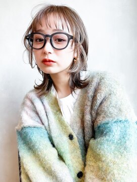 アルバム 池袋(ALBUM) レイヤーカットウルフレイヤー_外ハネボブ_79183