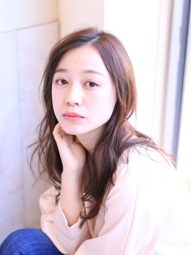 イヴ (EVE) 大人フェミニン×ゆるふわミディ【代々木/新宿/EVEhair lounge】