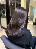 ◇ブリーチ無しで透明感を♪ラベンダーシルバー！