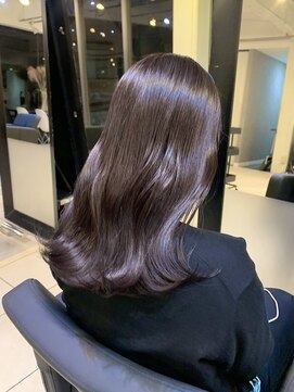 アクアオモテサンドウ(ACQUA omotesando) ◇ブリーチ無しで透明感を♪ラベンダーシルバー！