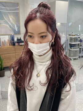 ローウェ 渋谷(Louwe) ハーフアップアレンジ♪《misaki』