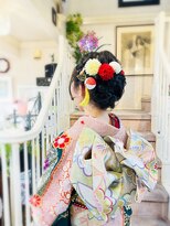 美容室 ティンカーベル&nbsp;シニヨンヘア