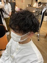 ネオリーブ クーロ メゾン 横浜(Neolive curro Maison)&nbsp;ニュアンスパーマ×ツイストスパイラルパーマ[メンズ]
