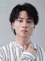 フィフス 名駅(fifth) ツイストスパイラルパーマセンターパートツーブロック刈り上げ