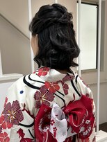 サクシード&nbsp;浴衣ヘアー