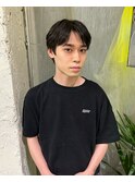 韓国風ショートセンターパート