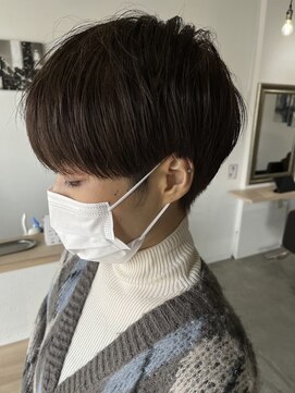 ヴィータアレグリア 都城店(Vita Alegria) 大人可愛い20代30代オススメ♪マッシュショート＋透明感カラー♪