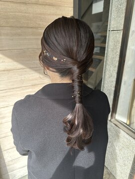 ピエスヘア(PIE'CE HAIR) 静岡/清水 ほんのりタイトアレンジ