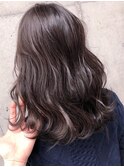 前髪 モテ髪 シースルーカラーグレージュカラー【小岩】